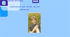 Desktop Screenshot of mattcox.com